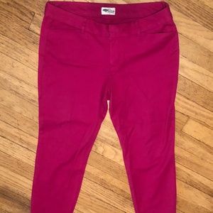 Old Navy Pixie Pants - Bright Fuchsia Pink!!